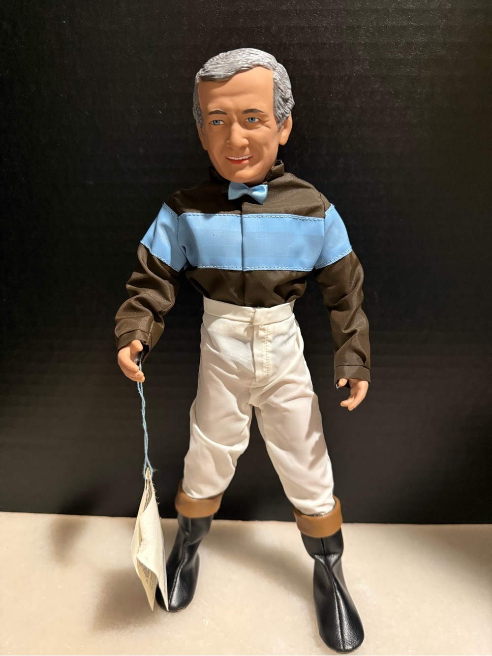Vintage 1986 Bill Shoemaker Kentucky Derby Jockey Collection Doll